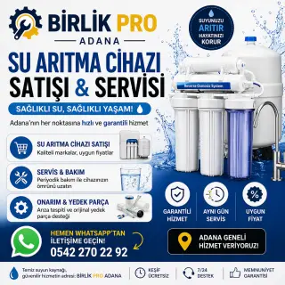 Su Arıtma Cihaz Servisi